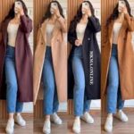 Best Winter Lapel Casual Long Fleece Coat For Women Review And Price